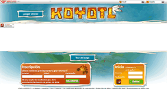 Desktop Screenshot of koyotl.es