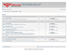 Tablet Screenshot of forum.koyotl.nl