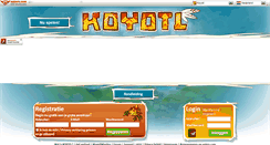 Desktop Screenshot of koyotl.nl