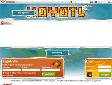 Tablet Screenshot of koyotl.nl